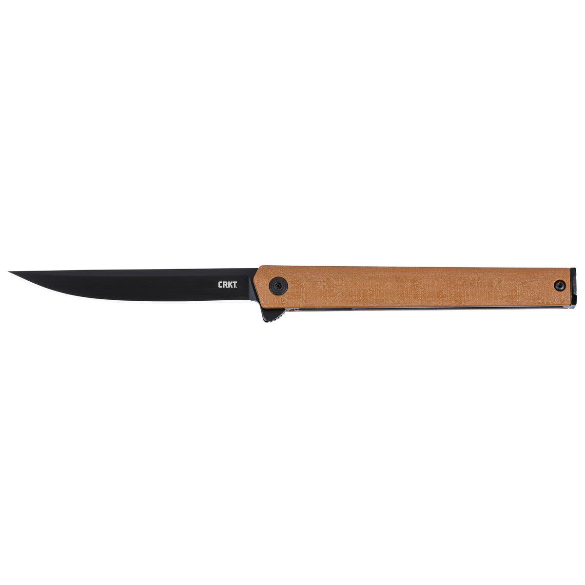 Columbia River Knife & Tool CEO Flipper, Folding Knife, 3.35" Drop Point Blade