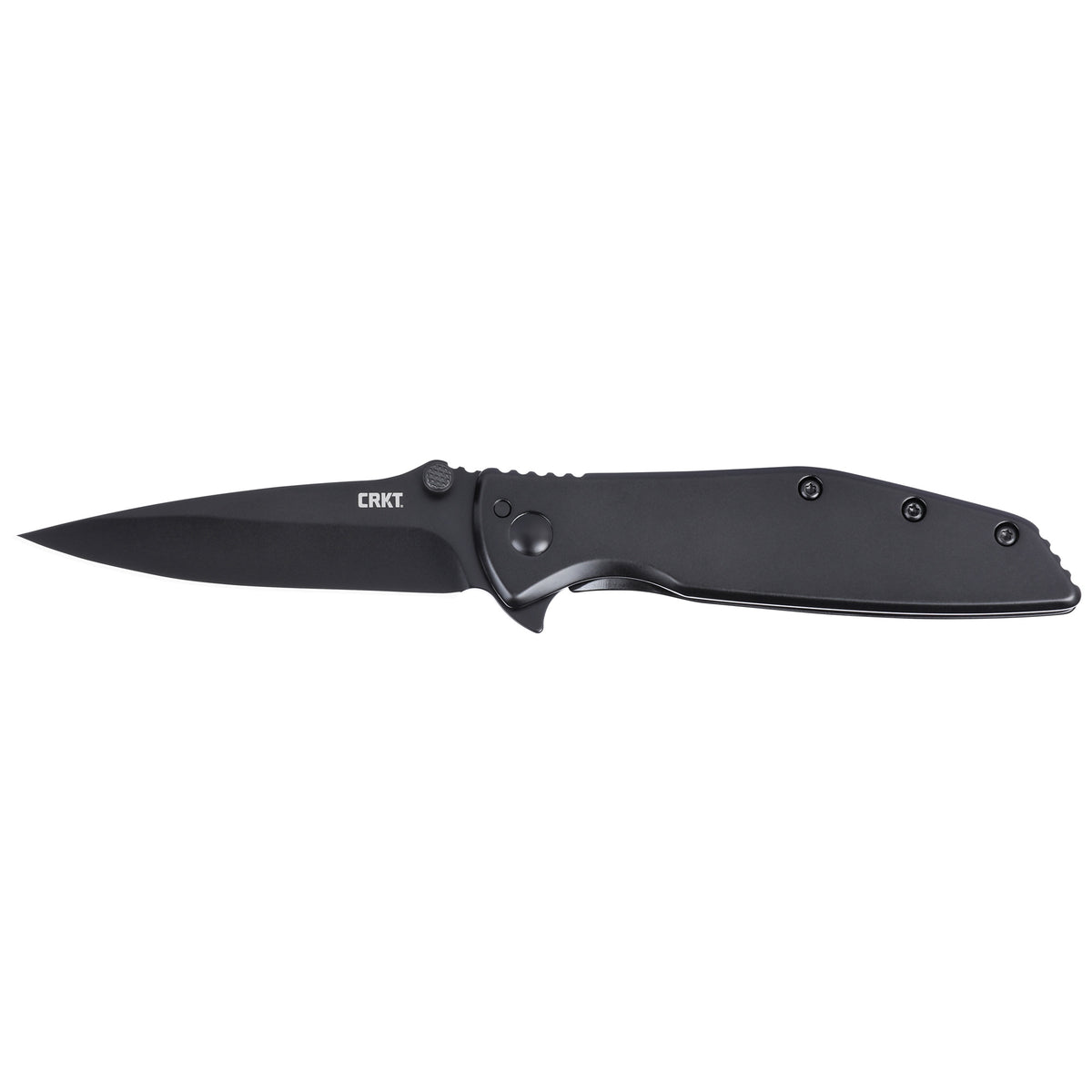 Columbia River Knife & Tool Slag, 2.95" Folding Knife, Plain Edge, D2 Steel Blade