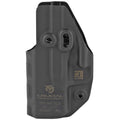 Crucial Concealment Covert IWB, Inside Waistband Holster, Ambidextrous, Kydex, Black