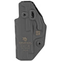 Crucial Concealment Covert IWB, Inside Waistband Holster, Ambidextrous, Kydex, Black