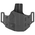 Crucial Concealment Covert OWB, OWB Holster, Right Hand, Kydex, Black