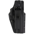 Crucial Concealment Covert IWB, Inside Waistband Holster, Ambidextrous, Kydex, Black