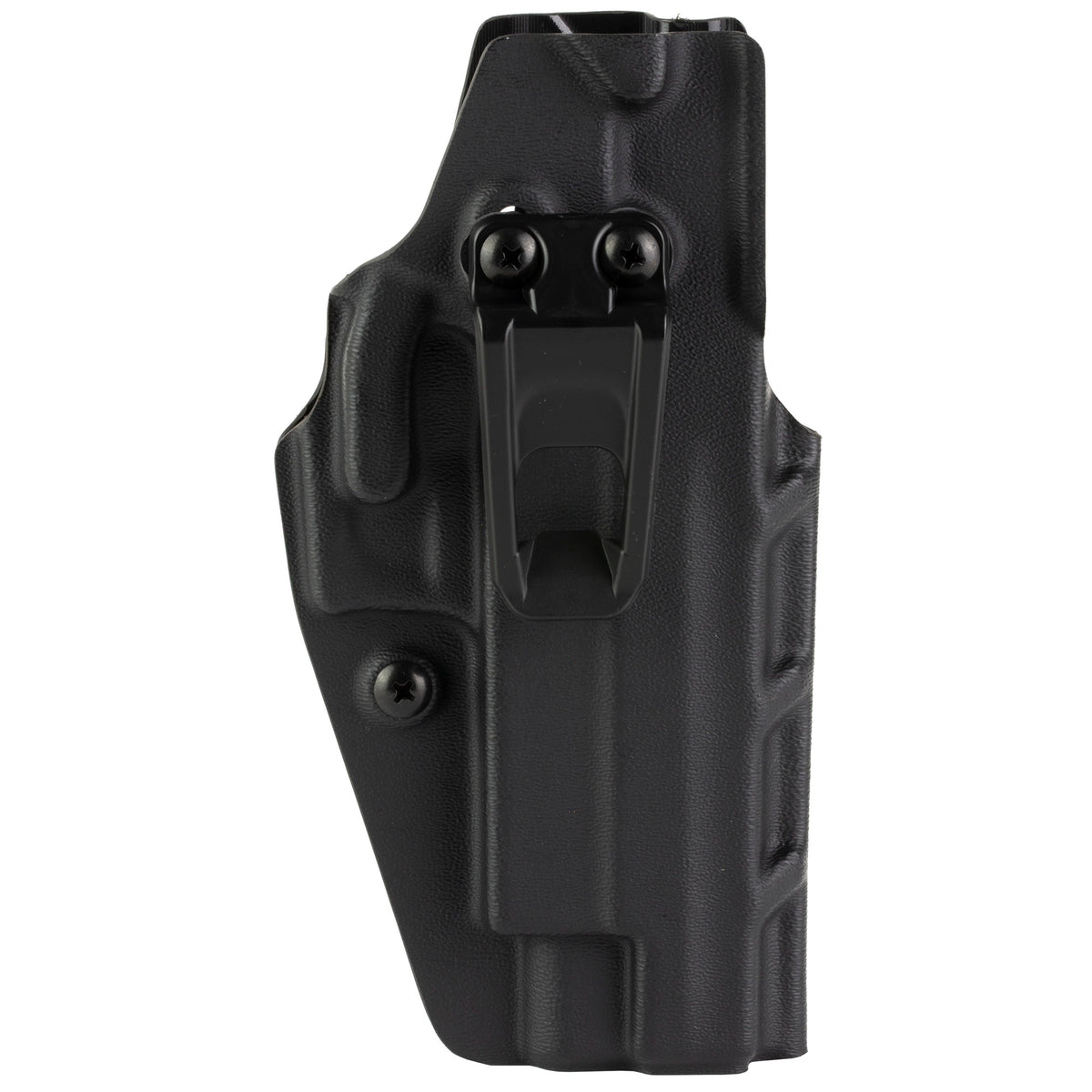 Crucial Concealment Covert IWB, Inside Waistband Holster, Ambidextrous, Kydex, Black