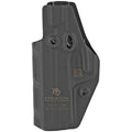 Crucial Concealment Covert IWB, Inside Waistband Holster, Ambidextrous, Kydex, Black