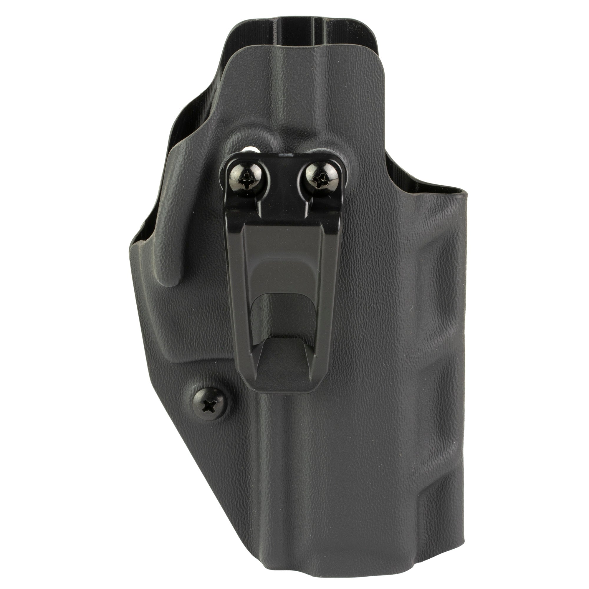 Crucial Concealment Covert IWB, Inside Waistband Holster, Ambidextrous, Kydex, Black