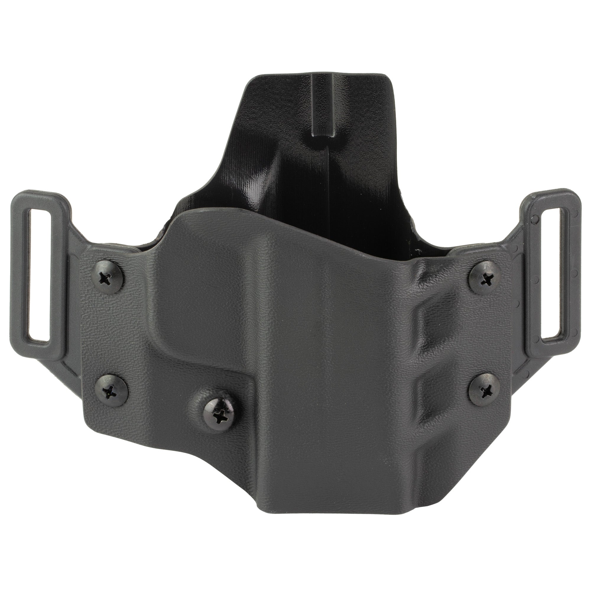 Crucial Concealment Covert OWB, Holster, Right Hand, Kydex, Black
