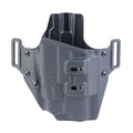 Crucial Concealment Universal Light Holster, Outside Waistband, Right Hand, Kydex
