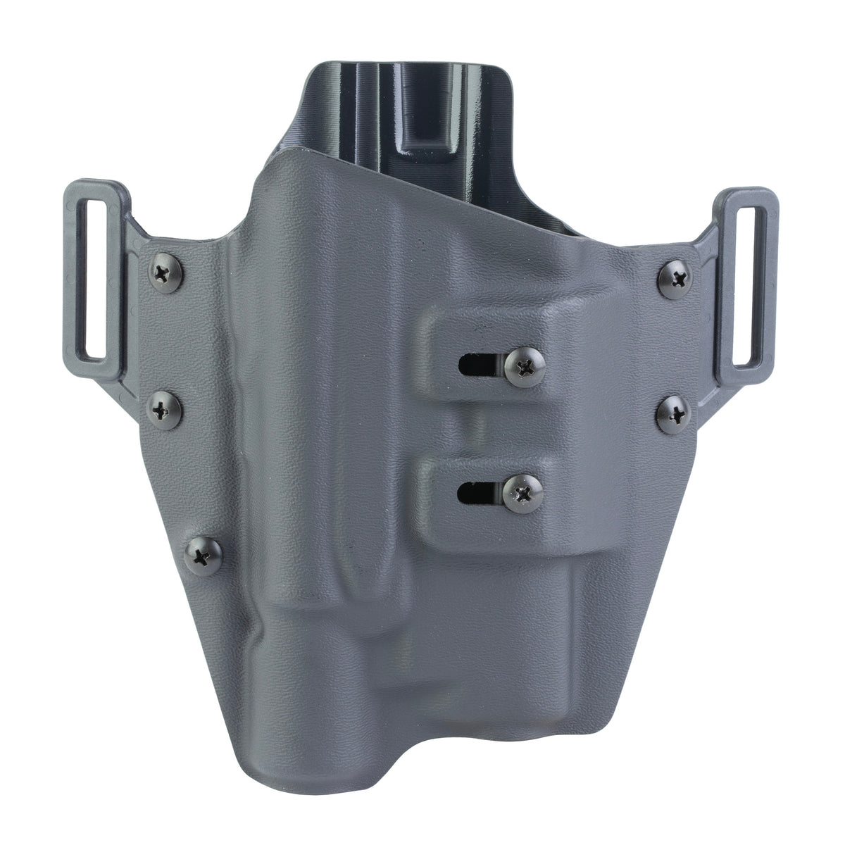 Crucial Concealment Universal Light Holster, Outside Waistband, Right Hand, Kydex