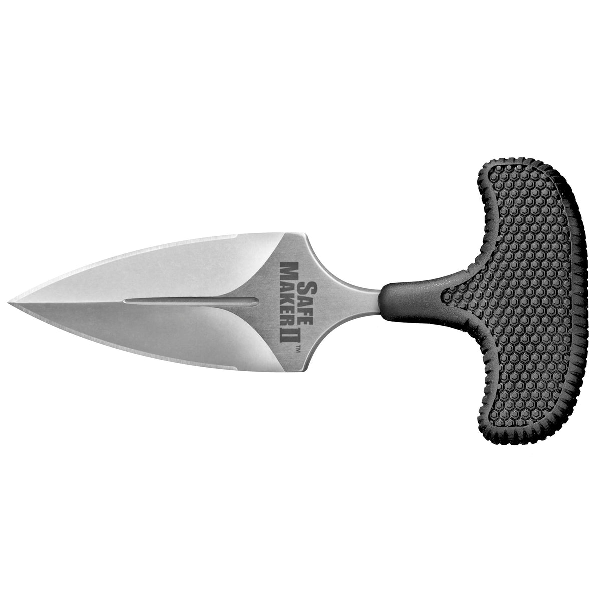 Cold Steel Safe Maker II, Fixed Blade Knife, AUS8A Steel, Plain Edge, 3.25" Blade