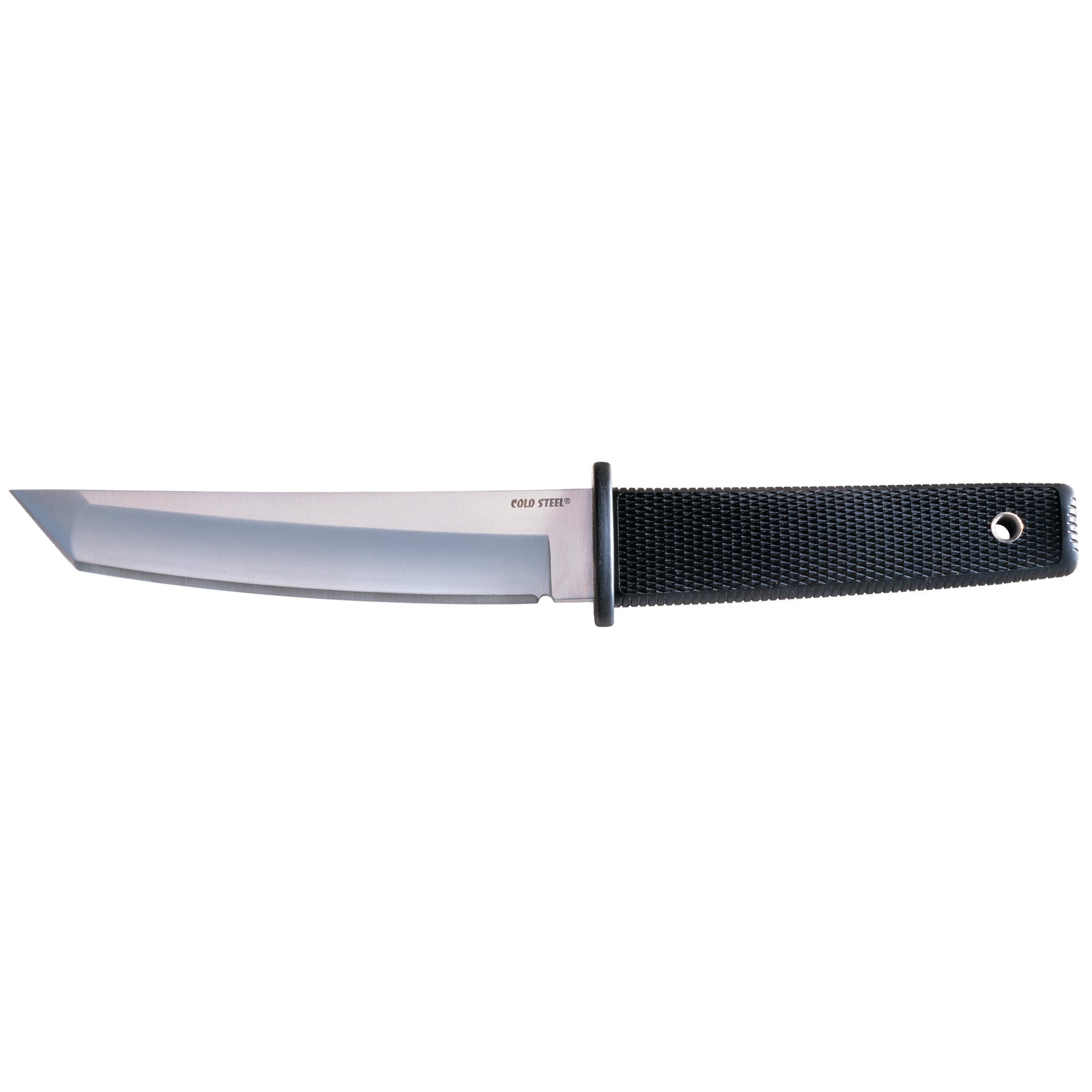 Cold Steel Kobun, 5.5" Fixed Blade Knife, Tanto Point, Plain Edge, AUS 8A/Polished