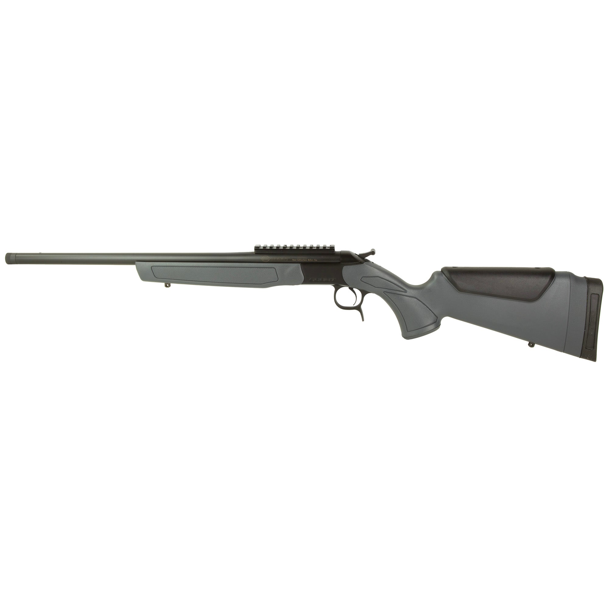 CVA Scout Gen 3, Single Shot Rifle, 243 Winchester, 20" Threaded Barrel, Matte Finish