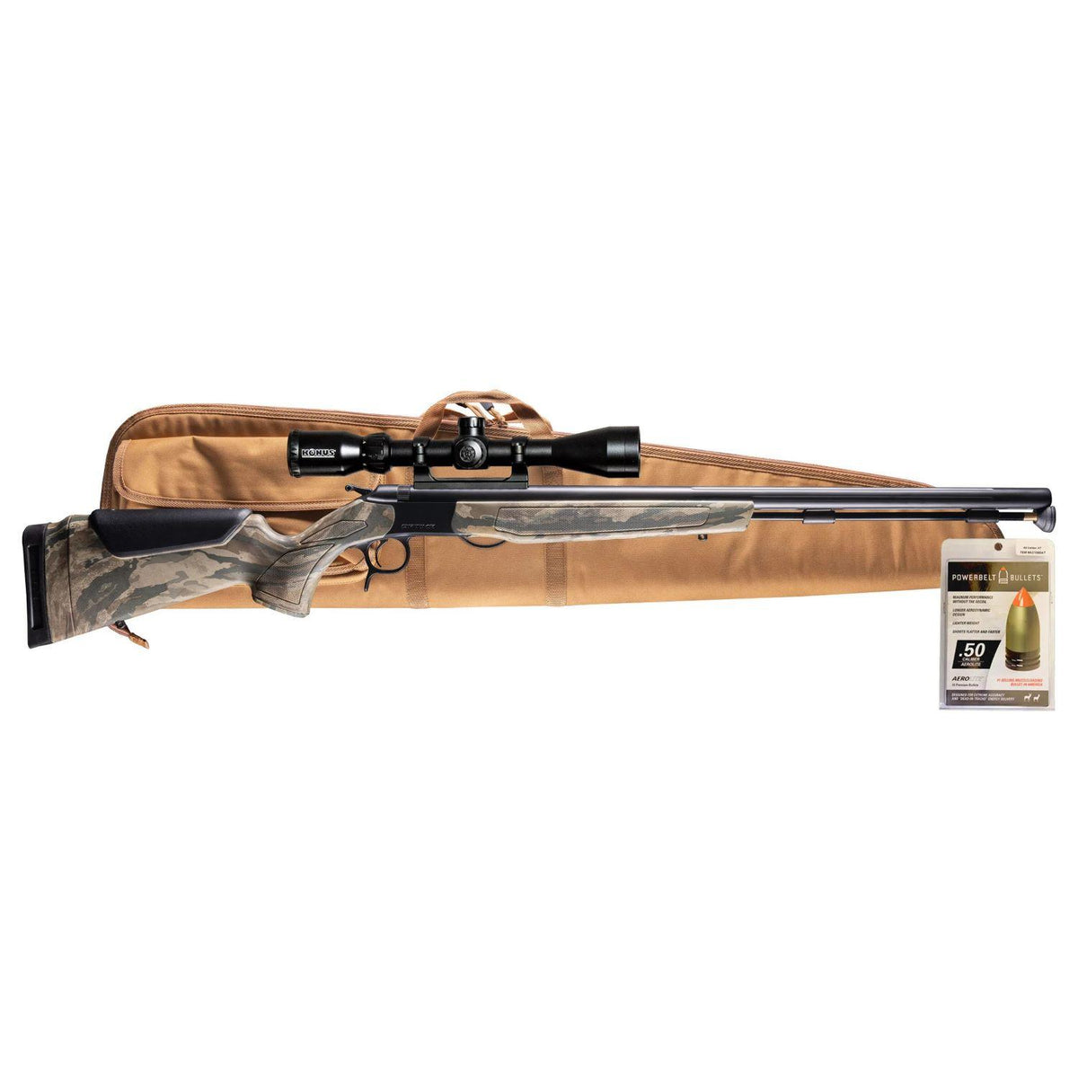 OPTIMA 50 CAL MUZZLELOADER Nitride Realtree Legacy KonusPro 3-9x40 BDC Ret