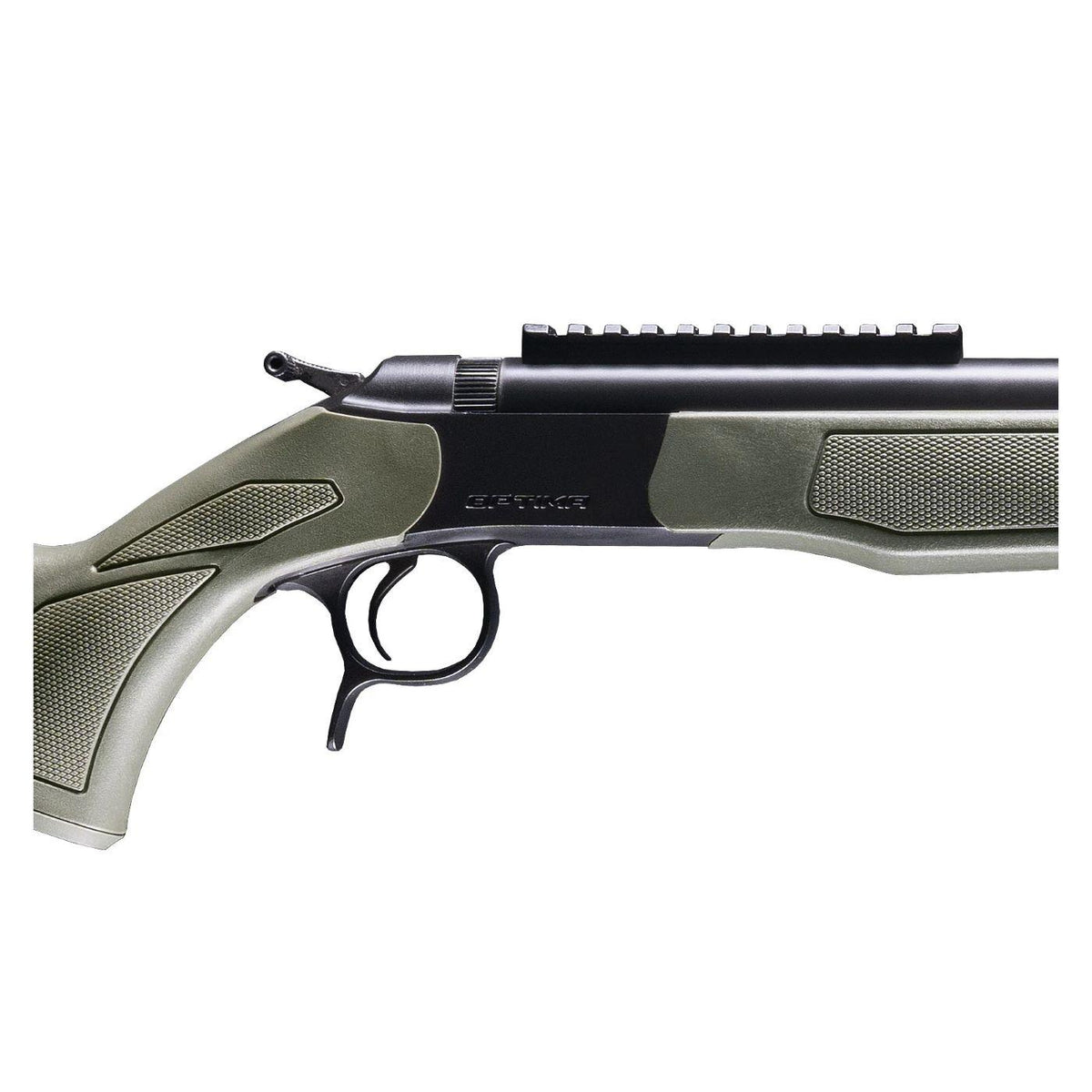 OPTIMA 50 CAL MUZZLELOADER Nitride | OD Green - 0 MOA Pic Rail