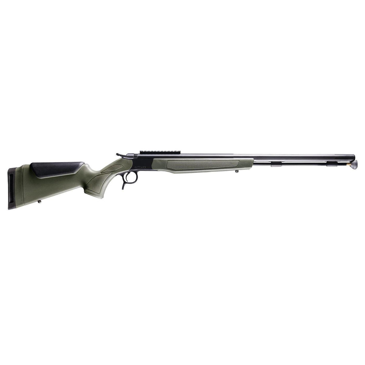 OPTIMA 50 CAL MUZZLELOADER Nitride | OD Green - 0 MOA Pic Rail