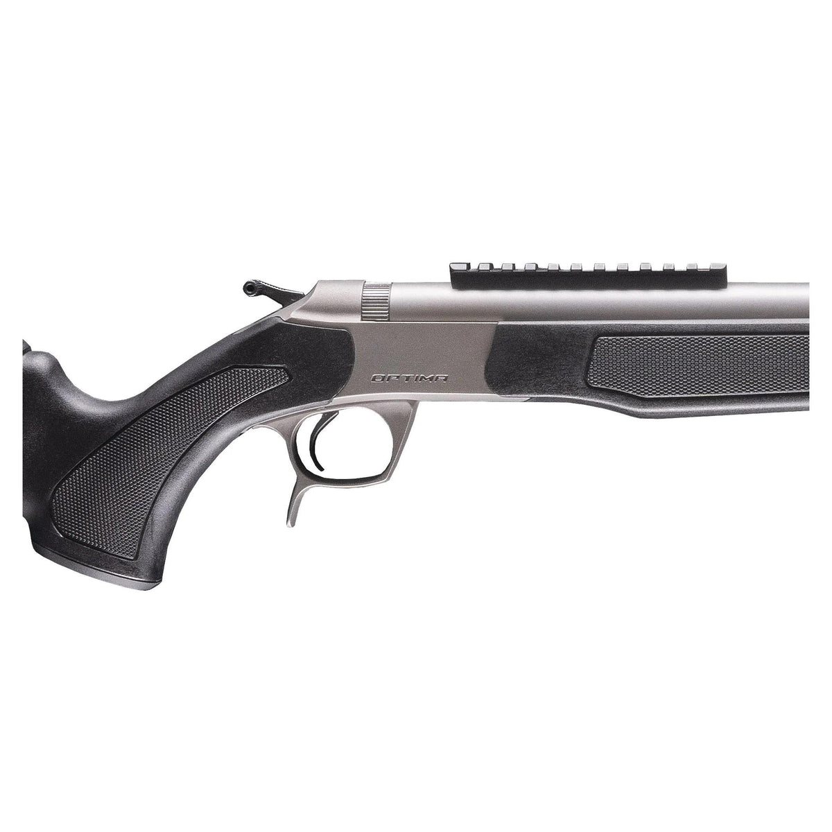 OPTIMA 50 CAL MUZZLELOADER Stainless Steel | Black - 0 MOA Pic Rail