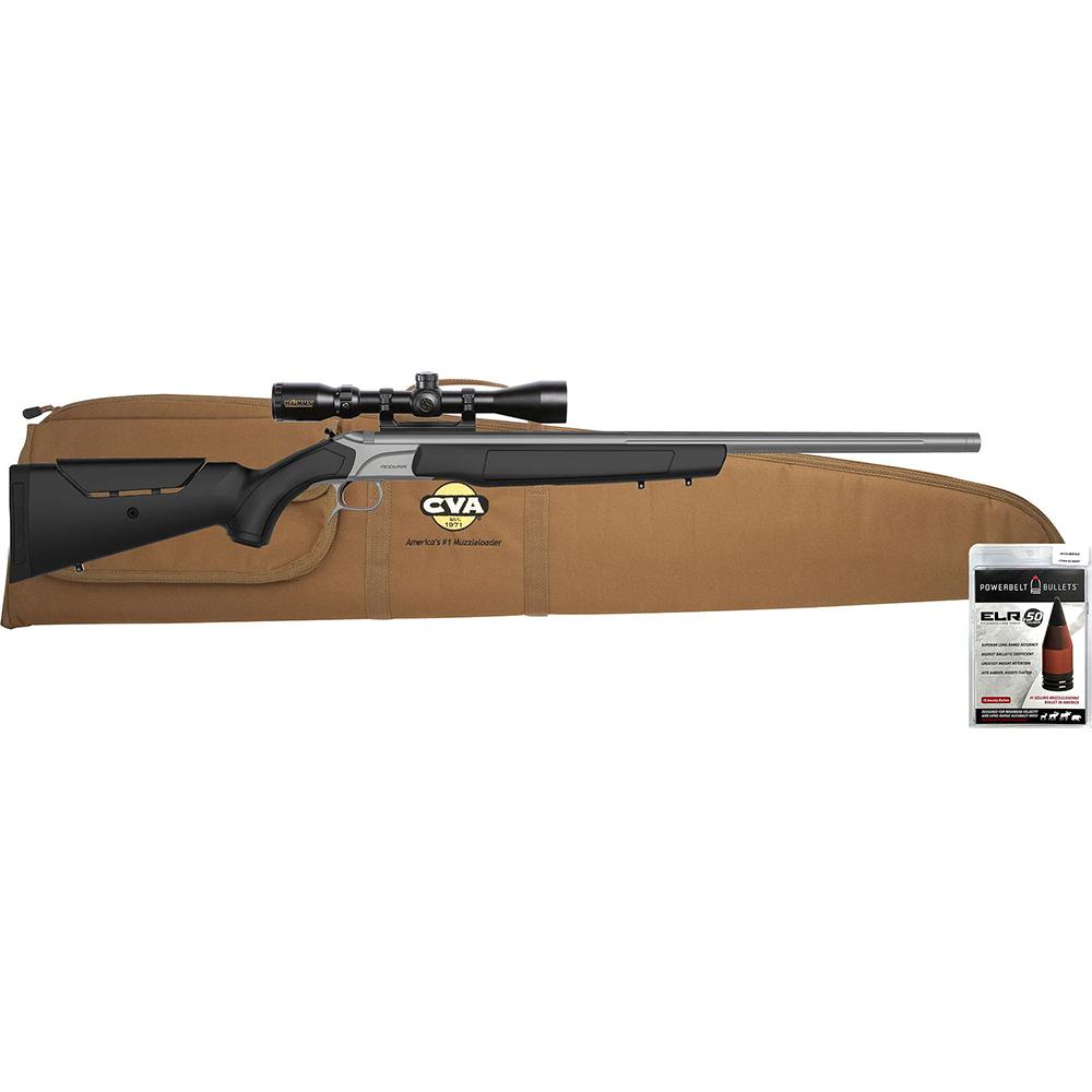 ACCURAMR-X 50 CAL Stainless Steel Black KonusPro 4-12x44 IR BDC Reticle
