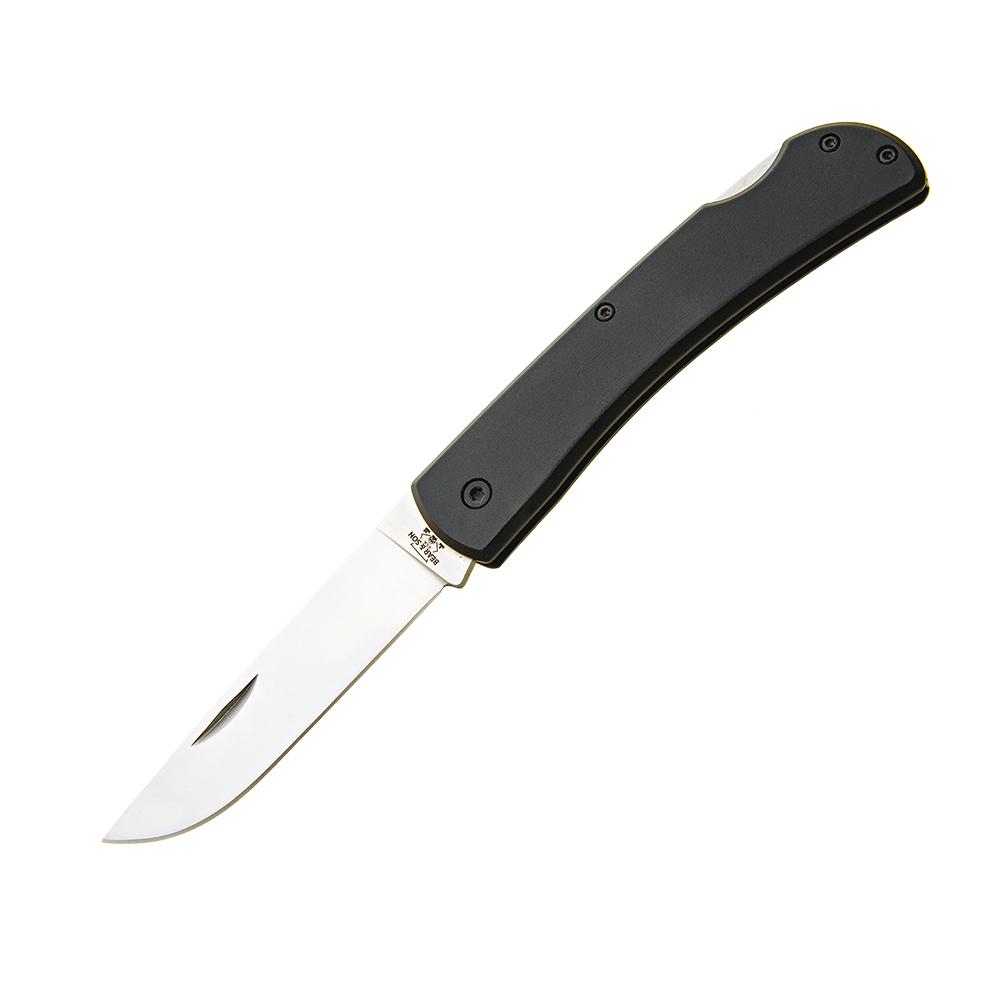 BEAR & SON 4 5/8'' BLACK ALUMINUM LARGE LOCKING FARMHAND W/CLIP