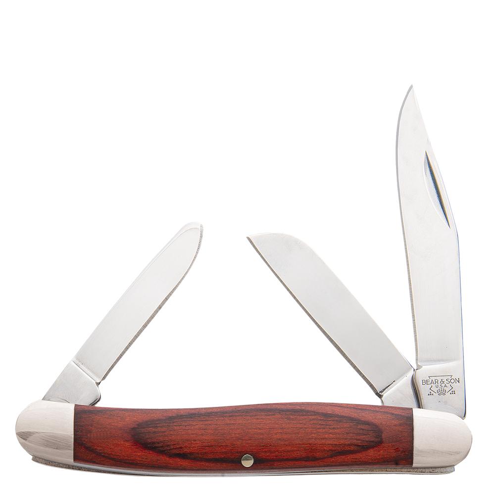 BEAR & SON 3 1/4'' ROSEWOOD MIDSIZE STOCKMAN