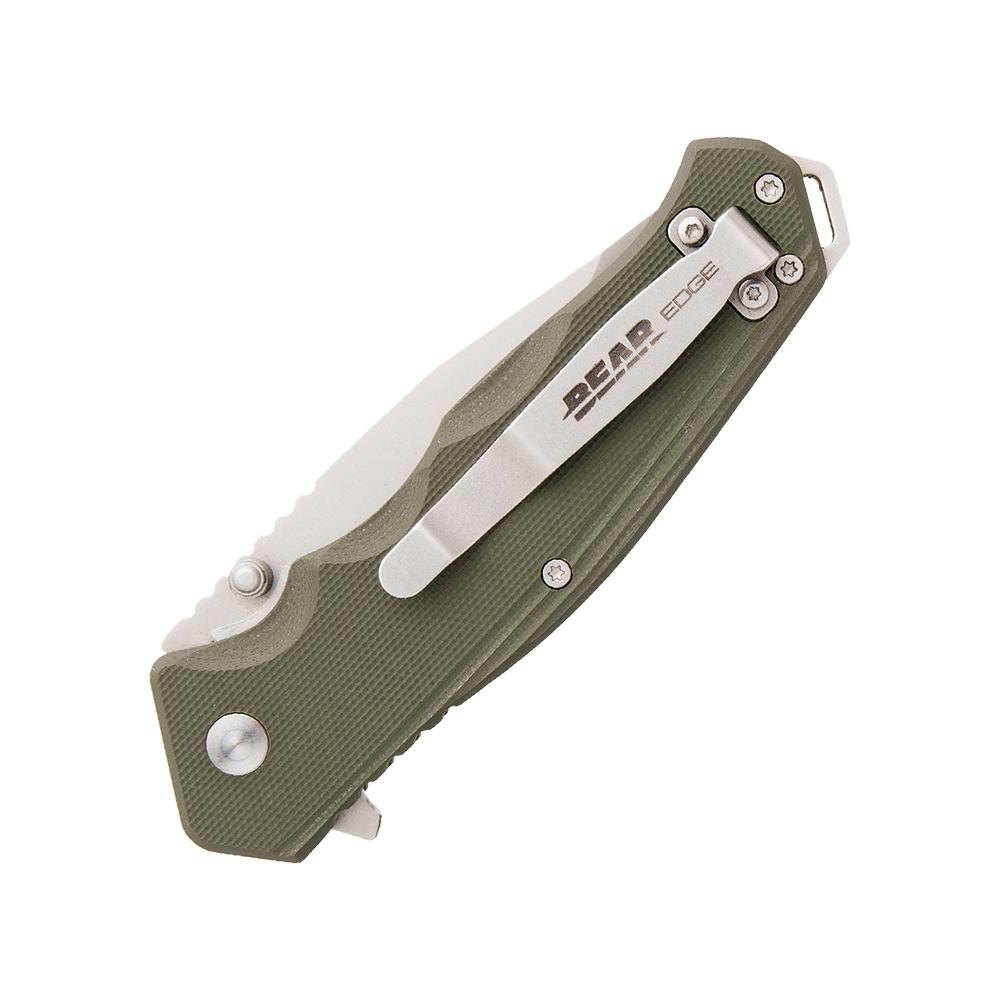BEAR & SON 4 1/2'' OD GREEN G10 SIDELINER W/TRIGGER & BALL BEARING WASHERS