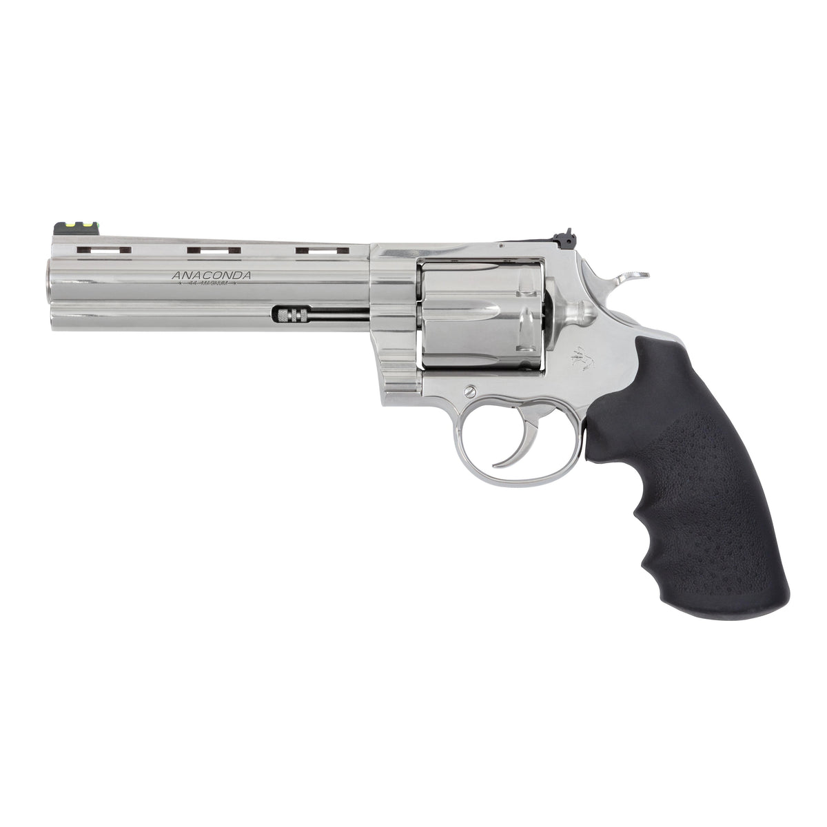 Colt Target Anaconda 6in 44 Mag 6rd Stainless Hogue Rubber Grip