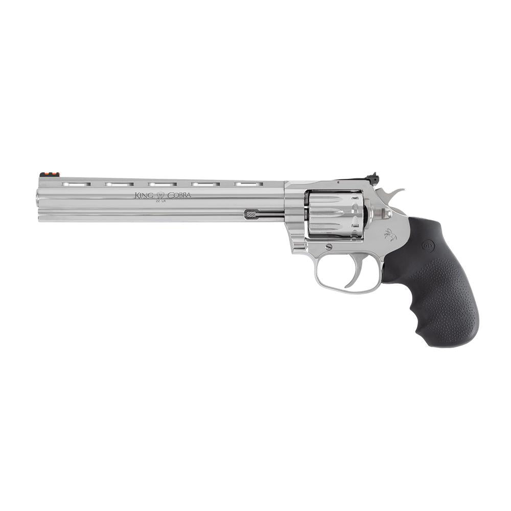 Colt King Cobra Trgt DA/SA .22lr 8in Brl Sts Hogue Rbr Grp