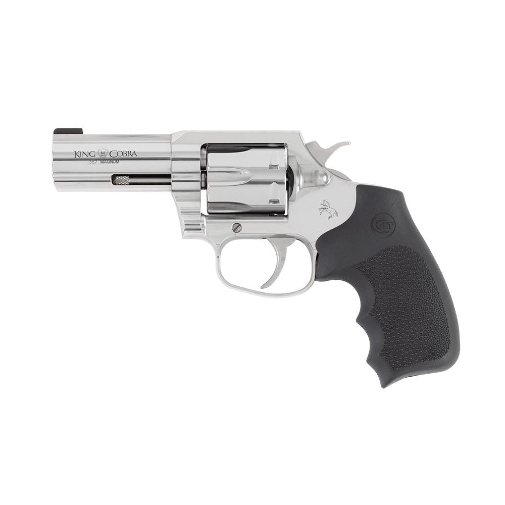 Colt King Cobra DA/SA .357 MAG 3in Brl Sts Enh Hogue Rbr Grp