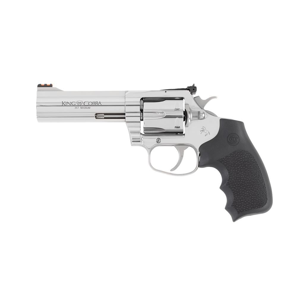 Colt King Cobra Trgt DA/SA .357 MAG 4.25in Brl Sts Enh Hogue Rbr Grp