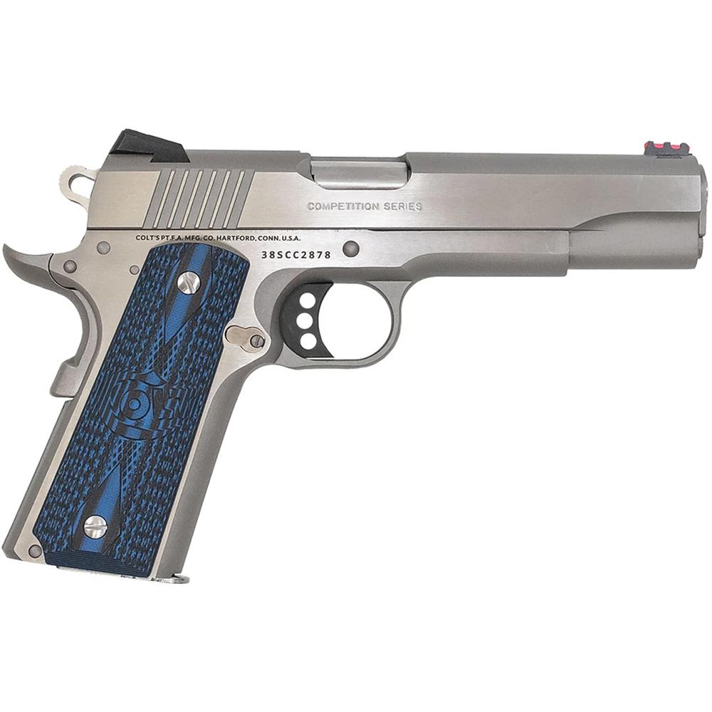 COLT COMPETITION PISTOL 38 SUPER 5'' BRL BLUED