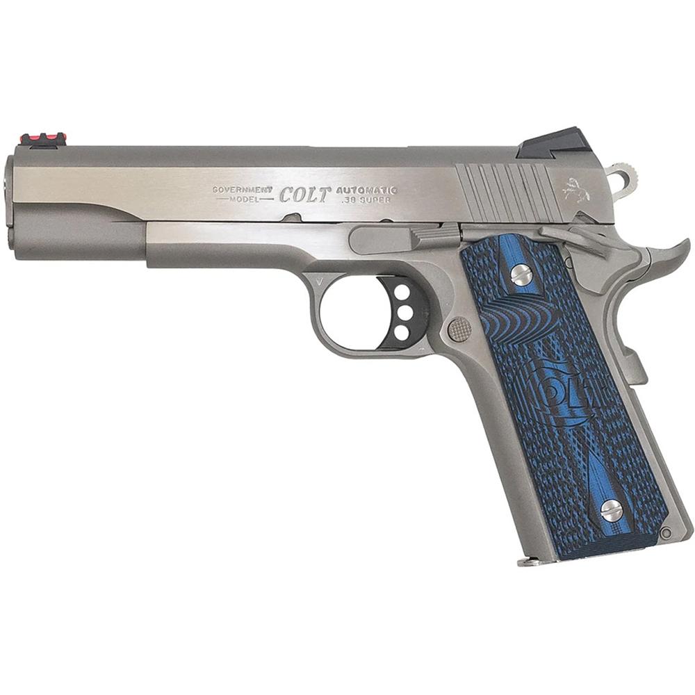 COLT COMPETITION PISTOL 38 SUPER 5'' BRL BLUED