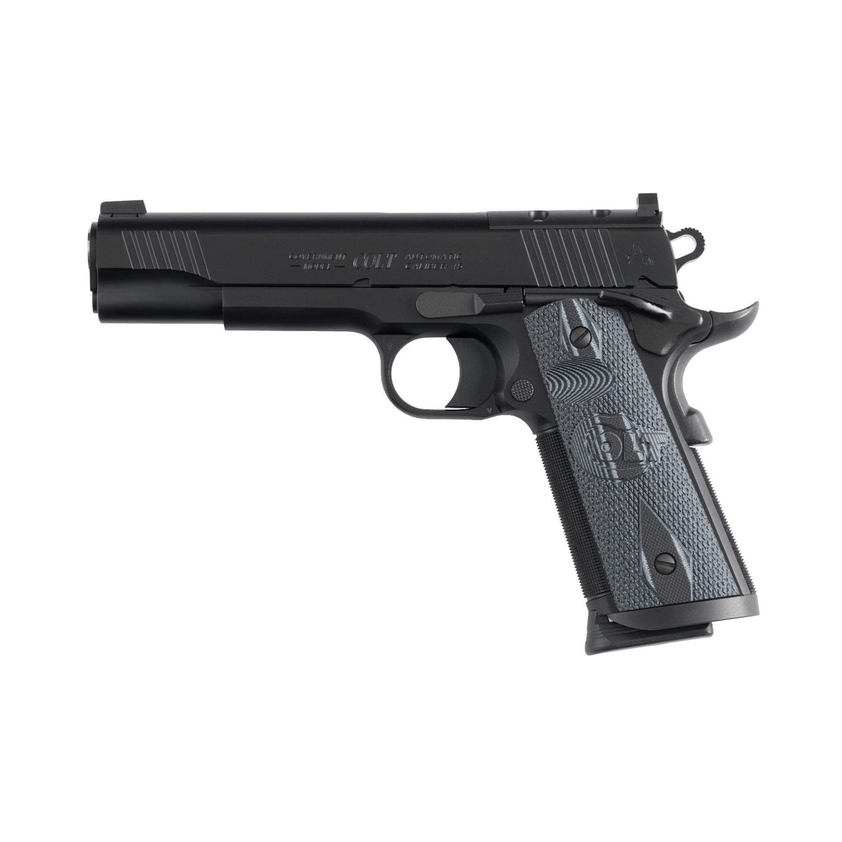 Colt CCU Government Model 9MM 5in Brl Matte Black DLC Opt Rdy