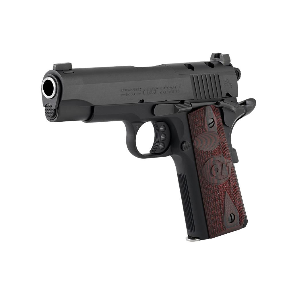 Colt LIGHTWEIGHT COMMANDER OPTICS READY 45ACP 4.25in Anodize & Blued Demo