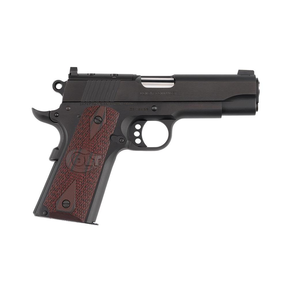 Colt Combat Commander 9MM 4.25in Brl Blued Optics Rdy