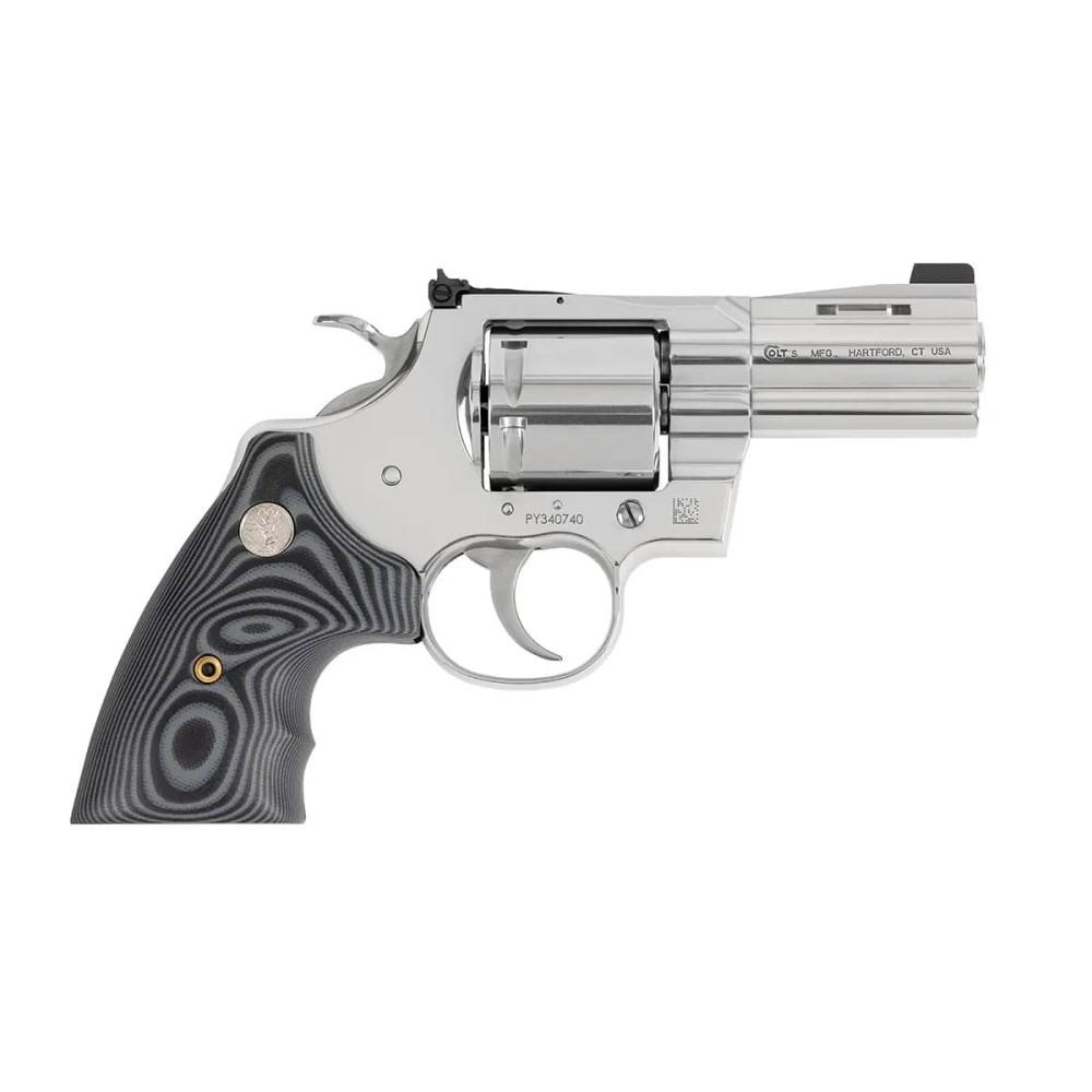 Colt Python Combat Elite 3 BBL .357 Magnum Stainless Steel G10 Grips