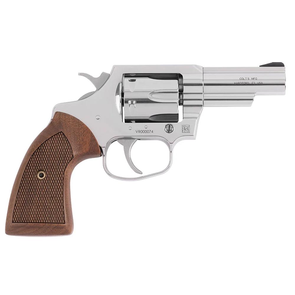Colt Viper 357MAG 3 Stainless Walnut Grips