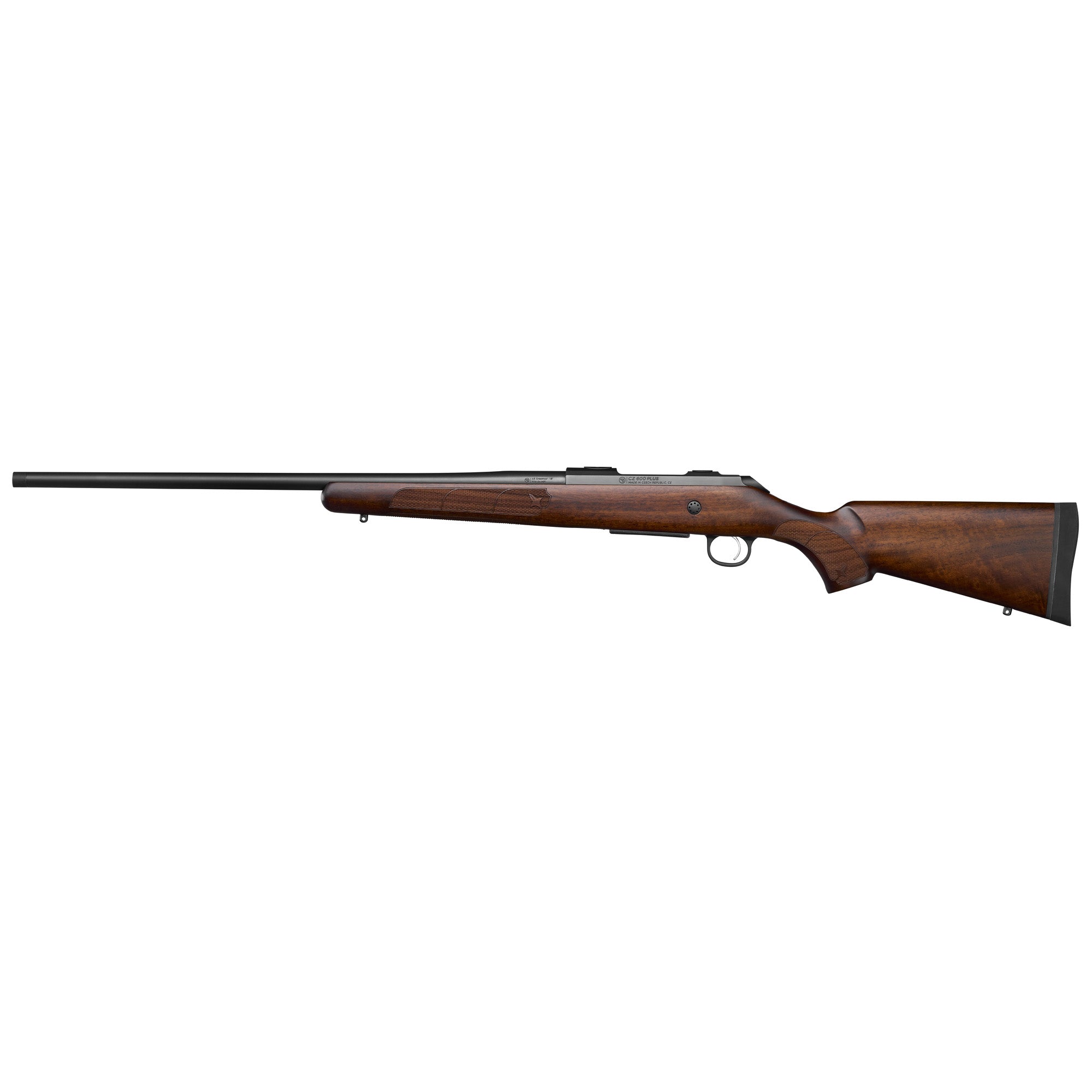 CZ 600 Plus American, Bolt Action Rifle, 30-06 Springfield, 24" Barrel, Threaded 9/16X24
