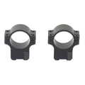 CZ Aluminum Rings, 1", Fits CZ 457/455 with 11MM Dovetail, Matte Finish, Black
