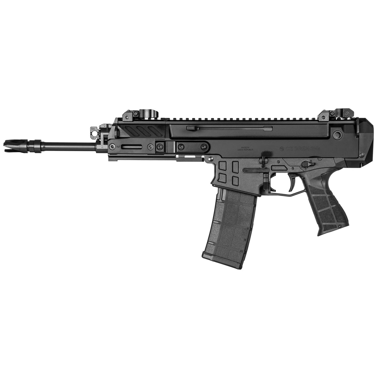 CZ BREN 2 Modular System Pistol, 5.56 NATO, 11" Barrel, Aluminum Frame, Matte Finish