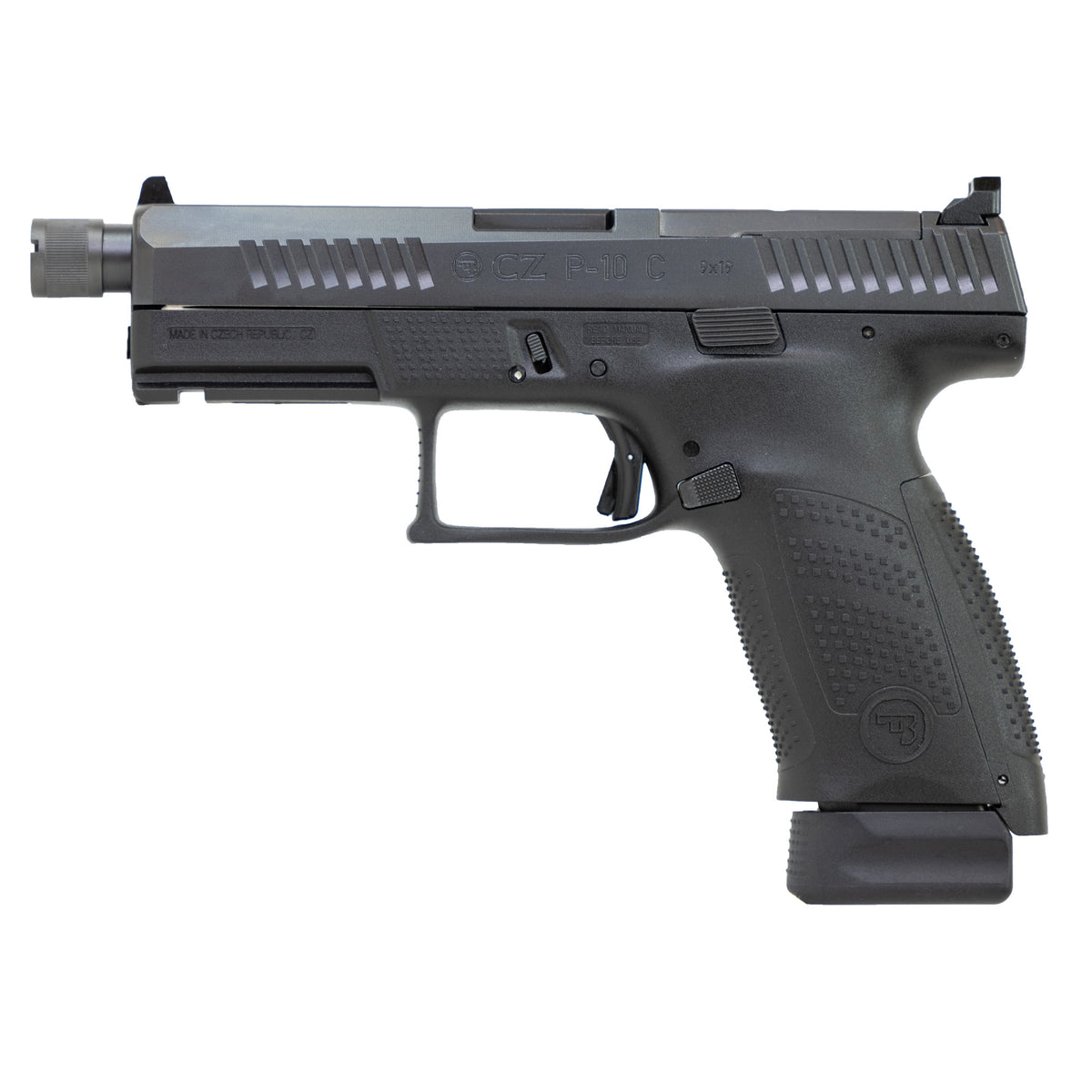 CZ P-10 C Suppressor and Optic Ready, Striker Fired, Semi-automatic, Polymer Frame Pistol