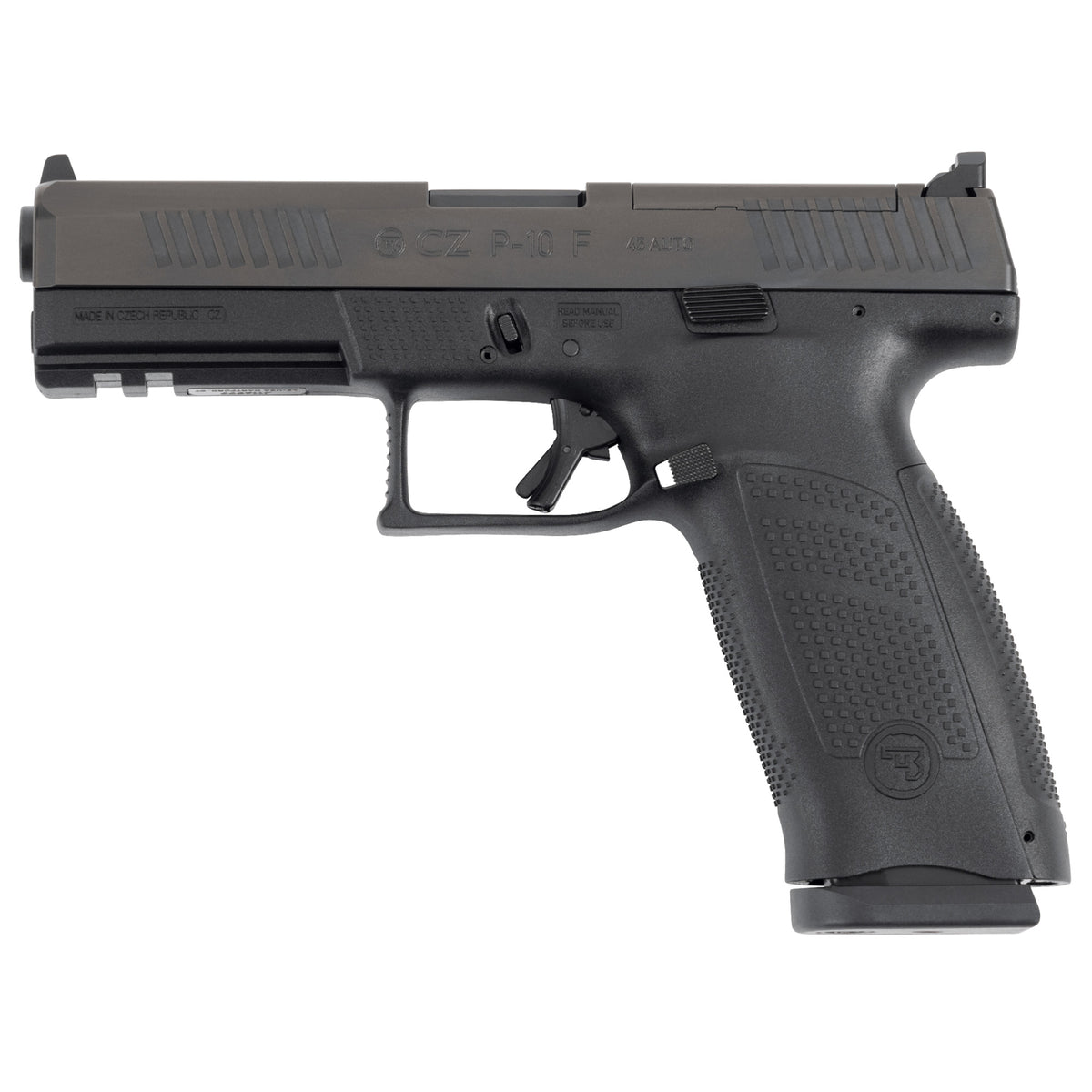 CZ P-10 F, Striker Fired, Semi-automatic, Polymer Frame Pistol, Full Size