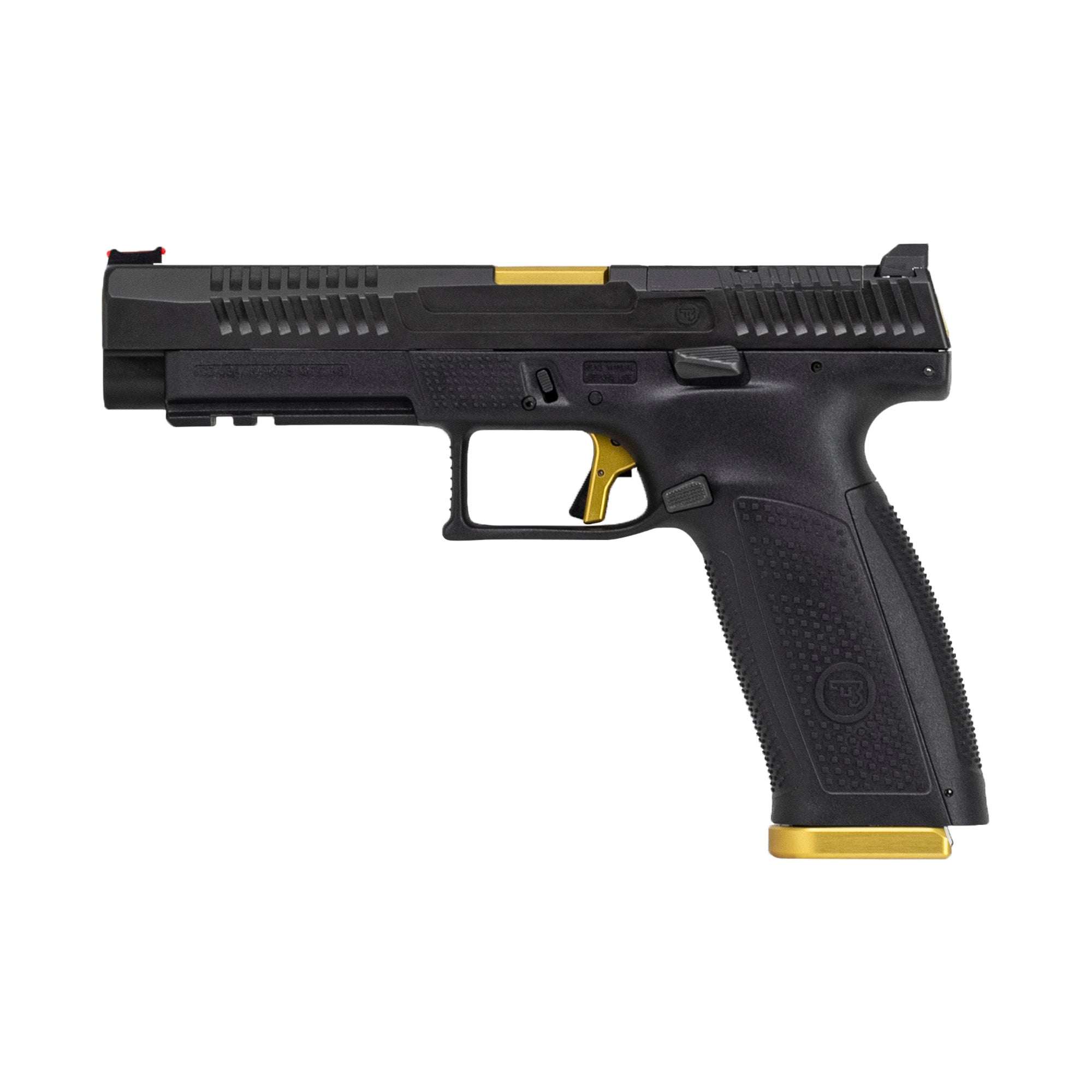 CZ P-10F, Competition-Ready, Striker Fired, Semi-automatic, Polymer Frame Pistol