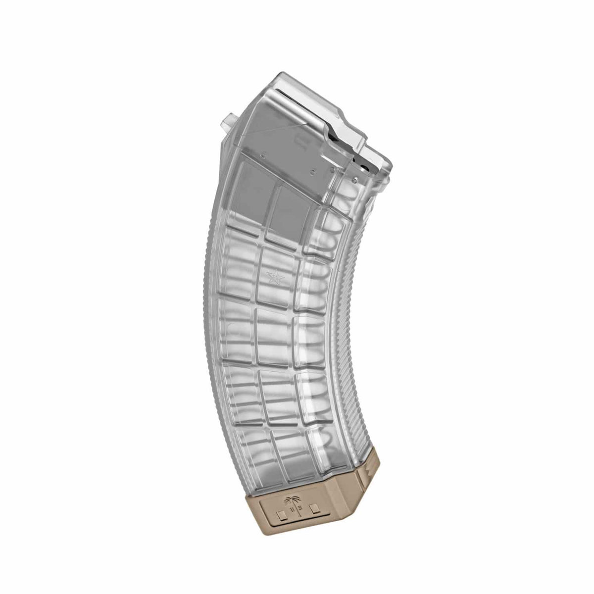Century Arms US Palm AK30R 7.62x39 AK Magazine - Translucent - 30 Round