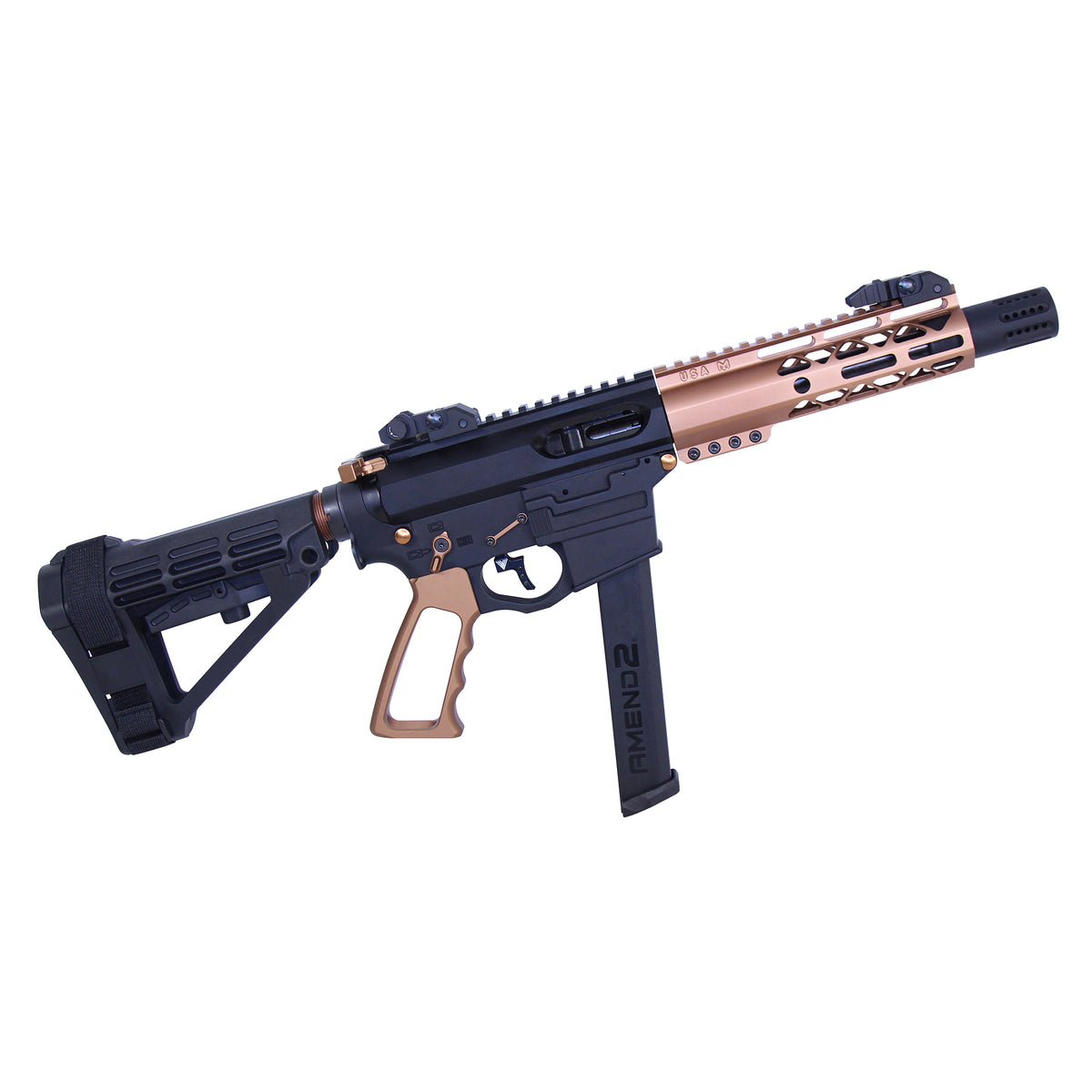 Ultralight Series Skeletonized Aluminum Pistol Grip (Gen 2)