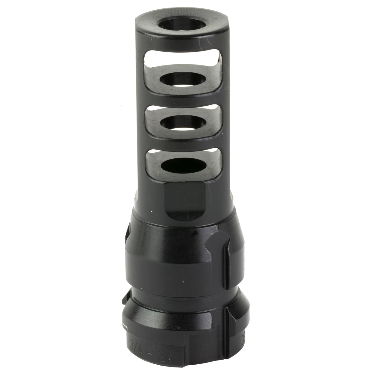 Dead Air Armament KeyMo, Black, Muzzle Brake, 3/4X24 Threads