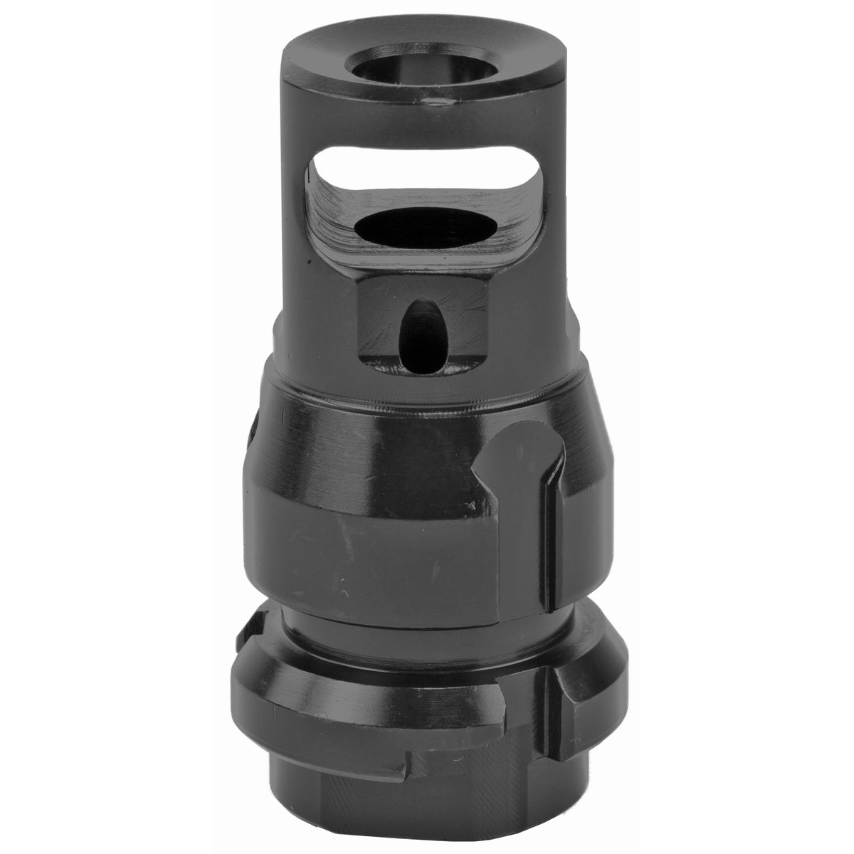 Dead Air Armament Key Mount, Muzzle Brake, Black, 1/2X28 Threads, .38 Bore