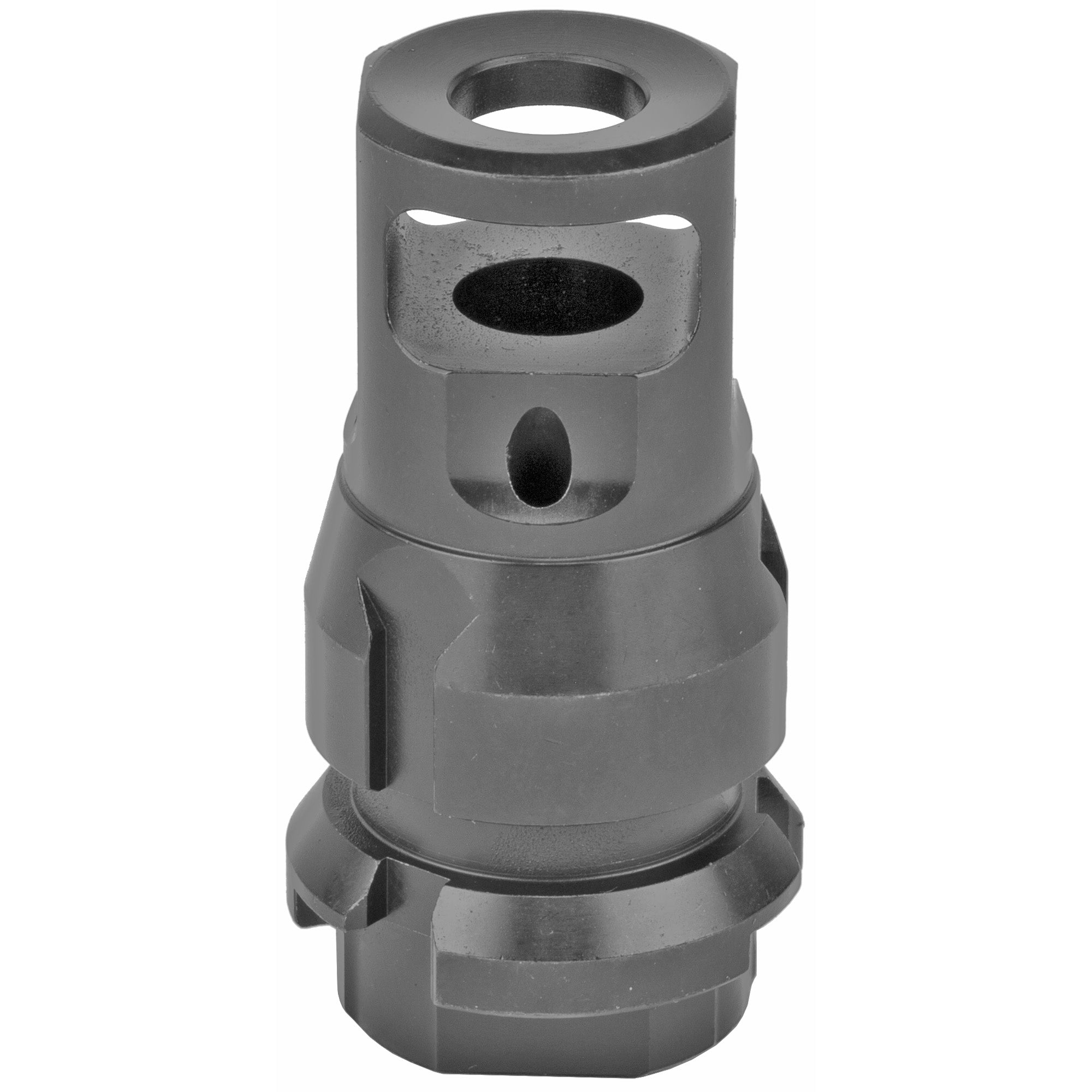 Dead Air Armament Key Mount, Muzzle Brake, Black, 5/8X24 Threads, .38 Bore