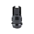 Dead Air Armament KeyMicro GOV Flash Hider, 9MM, 5/8X24 Thread Pitch, Nitride Finish