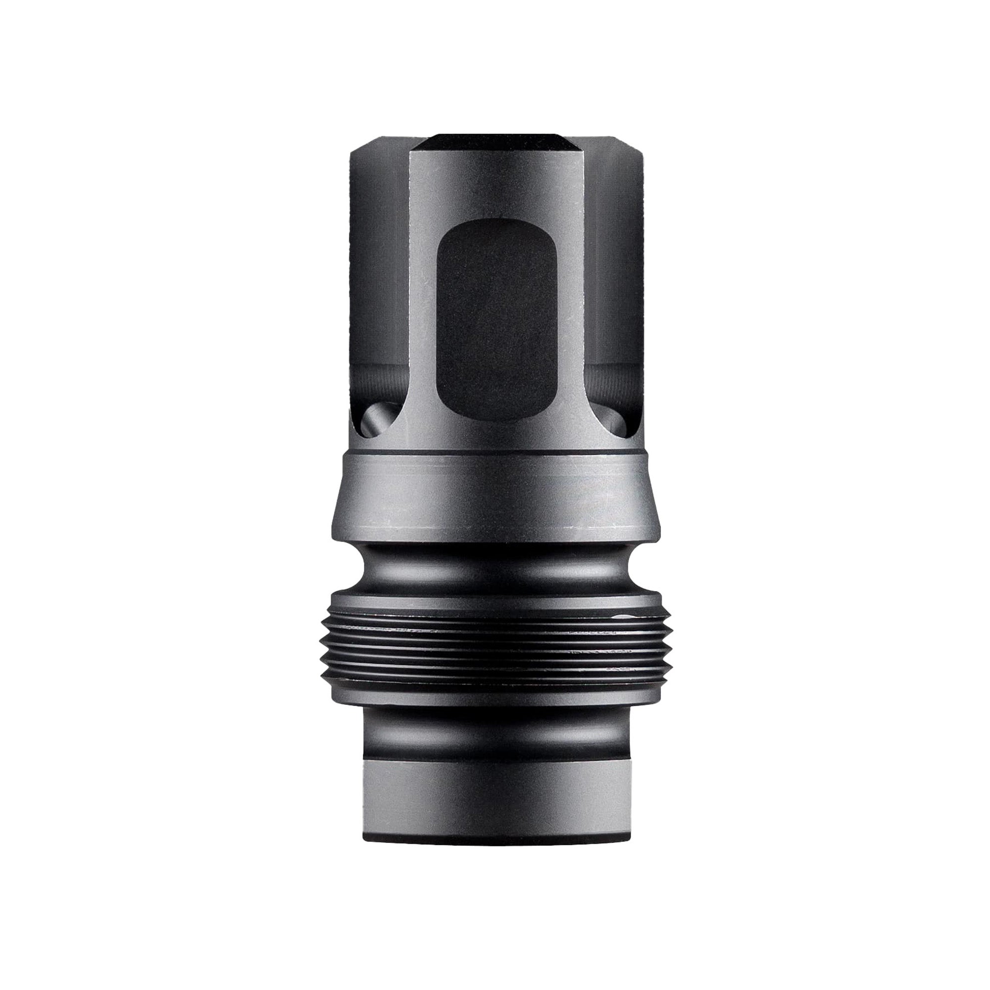 Dead Air Armament Xeno 3-Prong Flash Hider, 9MM, 5/8X24 Thread Pitch, Nitride Finish