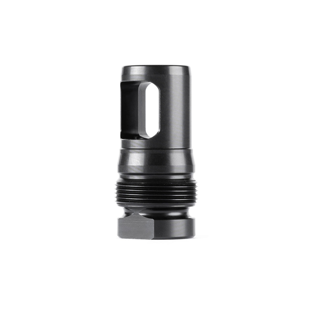 Dead Air Armament Xemax, Muzzle Brake, 338 Caliber, 3/4X24, Nitride Finish