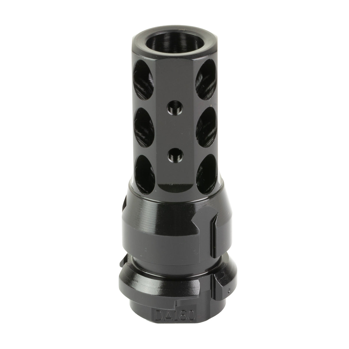 Dead Air Armament Key Mount, Muzzle Brake, 45 Caliber, .578X28, Nitride Finish