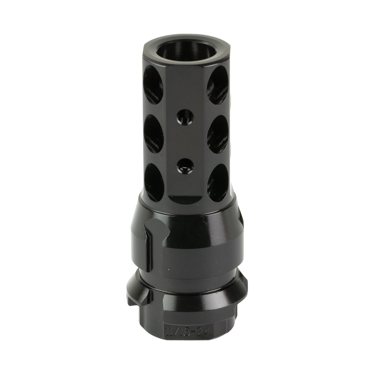 Dead Air Armament Key Mount, Muzzle Brake, 45 Caliber, 11/16X24, Nitride Finish